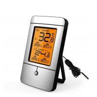 Household digital electronic weather station indoor outdoor room temperature wireless thermometer